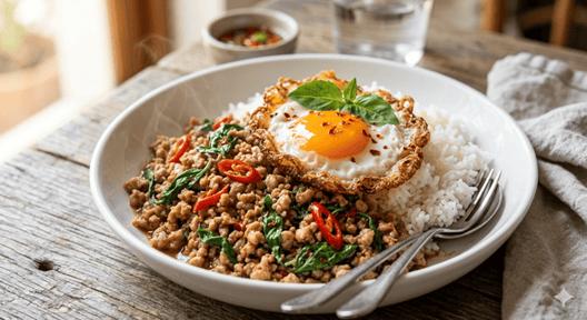 ข้าวกะเพราหมู