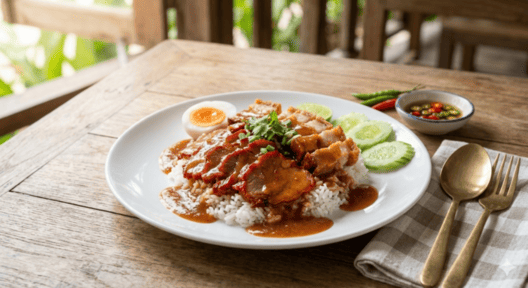ข้าวหมูแดง