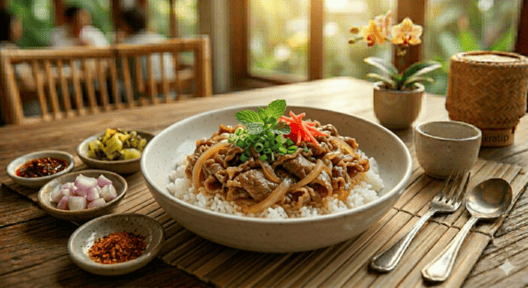 ข้าวหน้าเนื้อ