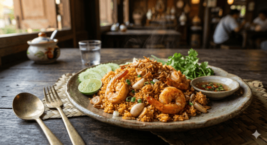 ข้าวผัดมันกุ้ง