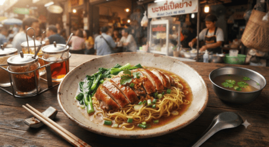 บะหมี่เป็ดย่าง